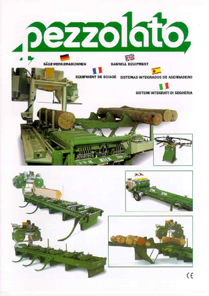 Mobile Sägewerke Pezzolato Mini-Profi 800