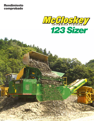 Mobile Siebanlagen McCloskey 123 Sizer