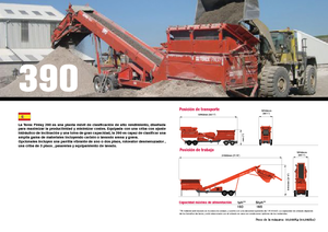 Mobile Siebanlagen Terex-Finlay 390 Hydrascreen