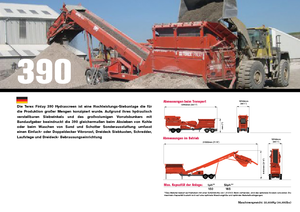 Mobile Siebanlagen Terex-Finlay 390 Hydrascreen