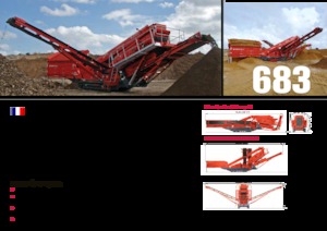 Mobile Siebanlagen Terex-Finlay 683