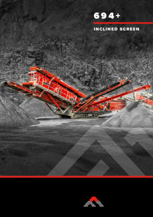 Mobile Siebanlagen Finlay 694+