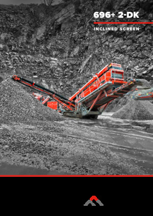 Mobile Siebanlagen Finlay 696 2-Deck