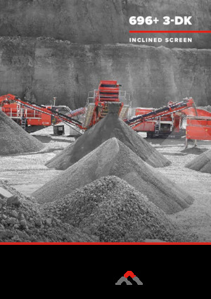 Mobile Siebanlagen Finlay 696 3-Deck