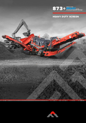 Mobile Siebanlagen Finlay 873+ Spaleck