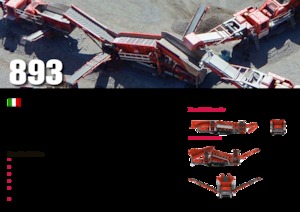 Mobile Siebanlagen Terex-Finlay 893