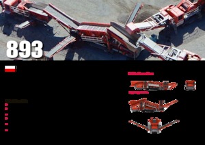 Mobile Siebanlagen Terex-Finlay 893