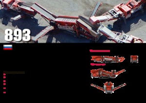 Mobile Siebanlagen Terex-Finlay 893