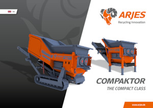 Mobile Siebanlagen Arjes COMPAKTOR 300