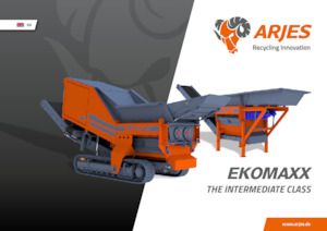 Mobile Siebanlagen Arjes EKOMAXX 800