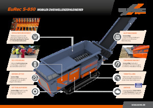 Mobile Siebanlagen Arjes EuRec S-850