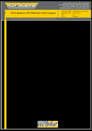 Mobile Siebanlagen Pilot Crushtec GFH560