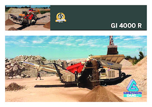 Mobile Siebanlagen Gasparin Gi 4000 R 