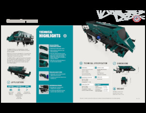 Mobile Siebanlagen Powerscreen Gladiator H6203