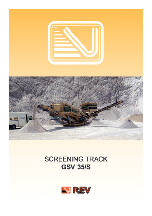 Mobile Siebanlagen REV GSV 35 S