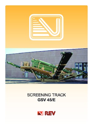Mobile Siebanlagen REV GSV 45/E 