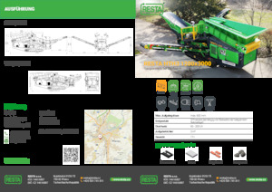 Mobile Siebanlagen RESTA HTH3
