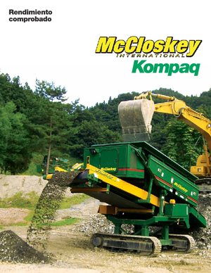Mobile Siebanlagen McCloskey Kompaq