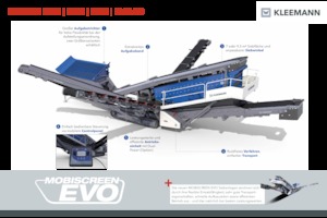Mobile Siebanlagen Kleemann MS 952 EVO