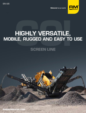Mobile Siebanlagen Rubble Master MSC 10500M