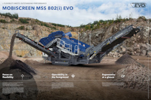 Mobile Siebanlagen Kleemann MSS 802(i) EVO