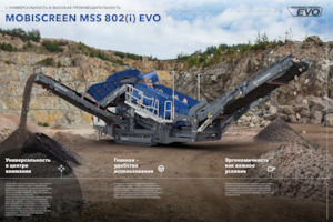 Mobile Siebanlagen Kleemann MSS 802(i) EVO