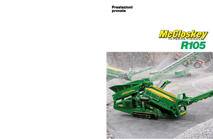Mobile Siebanlagen McCloskey R105