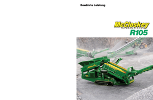 Mobile Siebanlagen McCloskey R105
