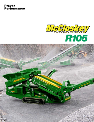 Mobile Siebanlagen McCloskey R105