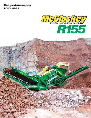 Mobile Siebanlagen McCloskey R155