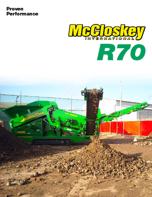 Mobile Siebanlagen McCloskey R70