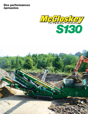 Mobile Siebanlagen McCloskey S130 3-Deck