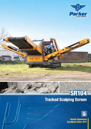 Mobile Siebanlagen Parker SR104
