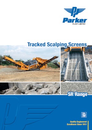 Mobile Siebanlagen Parker SR94 