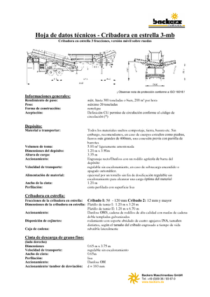 Mobile Siebanlagen Backers Sternsieb 3-mb
