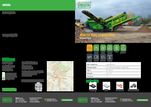 Mobile Siebanlagen RESTA TH1