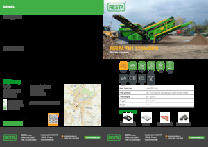 Mobile Siebanlagen RESTA TH1