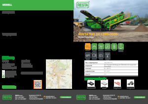 Mobile Siebanlagen RESTA TH1 SE