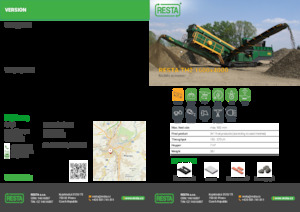 Mobile Siebanlagen RESTA TH2