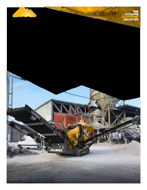 Mobile Siebanlagen IROCK  TS-409