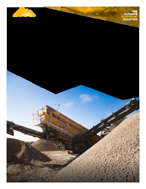 Mobile Siebanlagen IROCK  TS-514 TD