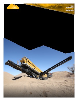 Mobile Siebanlagen IROCK  TS-520 TD