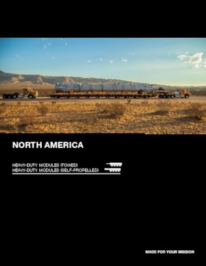 Modulare Schwerlastanhänger Goldhofer THP/DC