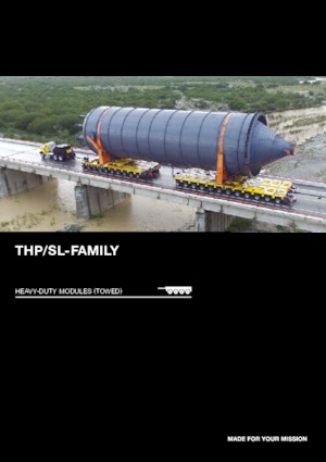 Modulare Schwerlastanhänger Goldhofer THP/SL