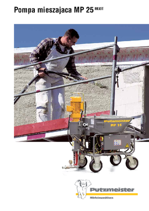 Mörtel-Mischpumpen Putzmeister MP 25 Mixit JP-WP/D5K