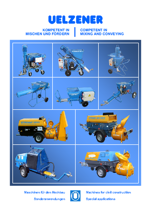 Mörtel-Mischpumpen Uelzener S 48 easy