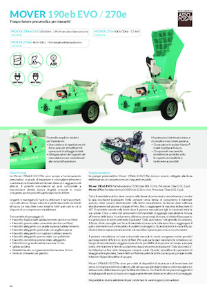 Mörtelspritz- und Fördermaschinen Imer Mover 270eb WT