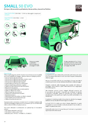 Mörtelspritz- und Fördermaschinen Imer Small 50 Evo