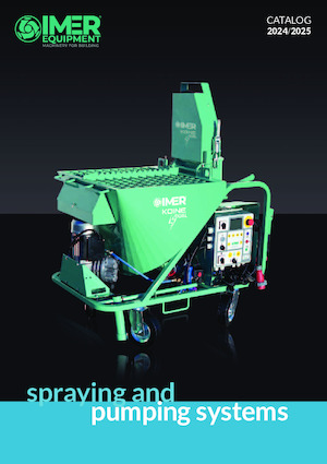 Mörtelspritz- und Fördermaschinen Imer Small 50 Evo
