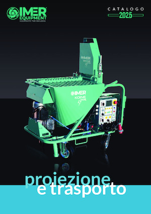 Mörtelspritz- und Fördermaschinen Imer Small 50 Evo